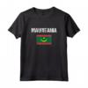 Mauritania Bandiera - Maglietta Mauritano Leggera con Taglio Classico - Ideale per Esprimere l'Orgoglio Culturale
