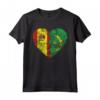 Cuore Bandiera Spagnola Mauritana - Spagna Mauritania Flag Roots Maglietta - Mostra le Tue Radici