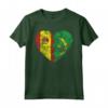 Cuore Bandiera Spagnola Mauritana - Spagna Mauritania Flag Roots Maglietta - Mostra le Tue Radici