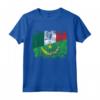Bandiere Italia Mauritania | Mezze Radici Italiane Mauritaniane Maglietta - Abbigliamento con Bandiere Italia Mauritania e Radici Italiane Mauritane