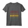 Donna Mauritania Pride, Nato in Mauritania Maglietta con Collo a V - Mostra il tuo Orgoglio Culturale con questo Design Unico - Ideale per Riunioni ed Eventi Culturali