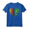 Mauritanian German Flag Heart - Germania Mauritania Flag Roots Maglietta | Ideale per Uomini, Donne e Bambini con Orgoglio delle Proprie Radici