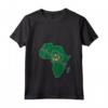 Donna Bandiera Mauritana in Africa - Maglietta Battito Cardiaco Mauritania - Orgoglio Africano e Panafricanismo