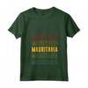 Donna Mauritania Pride - Maglietta con Collo a V - Regalo per Amanti della Cultura Mauritana