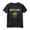 Bandiera e Mappa della Mauritania - Maglietta per la Festa Nazionale - Ideale per Viaggi e Celebrazioni - Orgoglio Mauritano