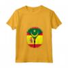 Donna Mauritania Bandiera Spagna Mauritania Spagnolo Zipper Maglietta con Collo a V - Unione di Culture - Grande Regalo per Chi è Mezzo Mauritano e 1/2 Spagnolo