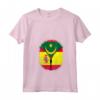 Donna Mauritania Bandiera Spagna Mauritania Spagnolo Zipper Maglietta con Collo a V - Unione di Culture - Grande Regalo per Chi è Mezzo Mauritano e 1/2 Spagnolo