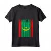 Donna Bandiera della Mauritania Maglietta con Collo a V - Design Elegante per Mostrare Amore e Orgoglio - Ideale per Uomini, Donne e Bambini