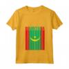 Donna Bandiera della Mauritania Maglietta con Collo a V - Design Elegante per Mostrare Amore e Orgoglio - Ideale per Uomini, Donne e Bambini