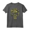 HapTiger The Punisher Camo Skull Symbol Maglietta - Officially Licensed Marvel Apparel for Fans