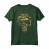 HapTiger The Punisher Camo Skull Symbol Maglietta - Officially Licensed Marvel Apparel for Fans