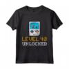 Level 40 Complete for 40th Birthday T-shirt - Funny 40th Birthday Gift Idea for Men and Women - Vintage Gaming Joystick Design