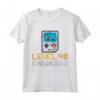 Level 40 Complete for 40th Birthday T-shirt - Funny 40th Birthday Gift Idea for Men and Women - Vintage Gaming Joystick Design