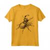 Entomologia Scientifica Scarabeo Cervo Retrò Vintage Insetti Maglietta - Esplora il Mondo degli Insetti con Stile!