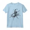 Entomologia Scientifica Scarabeo Cervo Retrò Vintage Insetti Maglietta - Esplora il Mondo degli Insetti con Stile!