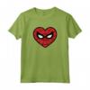 HapTiger Spider-Man Face Mask Valentine's Heart Logo Maglietta - Official Marvel Apparel for Valentine's Day - Perfect Gift Idea