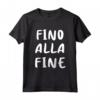 HapTiger Maglietta - Fino Alla Fine - Ideale Regalo per Tifosi della Juventus - Proteggiamo la Vecchia Signora!
