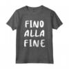 HapTiger Maglietta - Fino Alla Fine - Ideale Regalo per Tifosi della Juventus - Proteggiamo la Vecchia Signora!