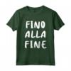 HapTiger Maglietta - Fino Alla Fine - Ideale Regalo per Tifosi della Juventus - Proteggiamo la Vecchia Signora!
