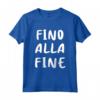 HapTiger Maglietta - Fino Alla Fine - Ideale Regalo per Tifosi della Juventus - Proteggiamo la Vecchia Signora!