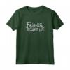 HapTiger 4 Demobat Fly Friends Don't Lie Maglietta - Officially Licensed Stranger Things Apparel for Men, Women, Boys, and Girls
