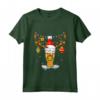 Birra divertente Renna Natale Xmas - T-Shirt Regalo per Papà Nonno Zio - Ideale per gli Amanti della Birra durante le Vacanze Invernali