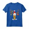 Birra divertente Renna Natale Xmas - T-Shirt Regalo per Papà Nonno Zio - Ideale per gli Amanti della Birra durante le Vacanze Invernali