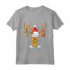 Birra divertente Renna Natale Xmas - T-Shirt Regalo per Papà Nonno Zio - Ideale per gli Amanti della Birra durante le Vacanze Invernali