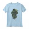 HapTiger Slytherin Snake Crest Maglietta - Official Harry Potter Merchandise for Fans of the Fantasy Book Series