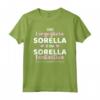 Sono l'Orgogliosa Sorella di una Sorella Fantastica - Maglietta per Compleanno e Natale - Regalo per Sorelle