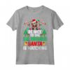Be Nice to the Sales Merchandiser Santa - Christmas Maglietta - Perfect Xmas Gift for Your Favorite Sales Merchandiser