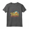 Donna Merchandiser Vintage Tramonto - Maglietta Professionale Retro Lavoro con Collo a V - Idea Regalo per Lavoratori e Tirocinanti