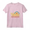 Donna Merchandiser Vintage Tramonto - Maglietta Professionale Retro Lavoro con Collo a V - Idea Regalo per Lavoratori e Tirocinanti