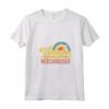 Donna Merchandiser Vintage Tramonto - Maglietta Professionale Retro Lavoro con Collo a V - Idea Regalo per Lavoratori e Tirocinanti