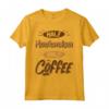 Coffee Lovers Half Merchandiser Half Coffee - Maglietta Leggera per Veri Amanti del Caffè - Acquista Online