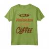 Coffee Lovers Half Merchandiser Half Coffee - Maglietta Leggera per Veri Amanti del Caffè - Acquista Online