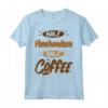 Coffee Lovers Half Merchandiser Half Coffee - Maglietta Leggera per Veri Amanti del Caffè - Acquista Online
