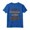 Coffee Lovers Half Merchandiser Half Coffee - Maglietta Leggera per Veri Amanti del Caffè - Acquista Online