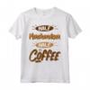 Coffee Lovers Half Merchandiser Half Coffee - Maglietta Leggera per Veri Amanti del Caffè - Acquista Online