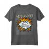 Merchandiser - Funny Hero Job Maglietta - Design unico per amanti dei fumetti e appassionati di supereroi