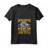 Donna Online Seller Merchant Dealer - Online Marketer Job Title Maglietta con Collo a V - Funny Job Profession Design Tee