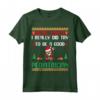 Dear Santa, I Really Did Try to Be a Good Sales Merchandiser - Funny Christmas Maglietta - Perfect Xmas Gift Apparel for Partner or Spouse