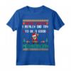 Dear Santa, I Really Did Try to Be a Good Sales Merchandiser - Funny Christmas Maglietta - Perfect Xmas Gift Apparel for Partner or Spouse