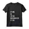 Donna Sono io Ciao, sono il merchandiser Sono io - Maglietta con Collo a V - Ideale per appassionati di moda e merchandising