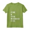Donna Sono io Ciao, sono il merchandiser Sono io - Maglietta con Collo a V - Ideale per appassionati di moda e merchandising