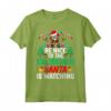 Be Nice to the Visual Merchandiser Santa Christmas Maglietta - Fun Xmas Theme Design - Perfect Gift Idea for Partner, Dad, Mom, Wife, or Husband
