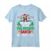 Be Nice to the Visual Merchandiser Santa Christmas Maglietta - Fun Xmas Theme Design - Perfect Gift Idea for Partner, Dad, Mom, Wife, or Husband