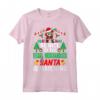 Be Nice to the Visual Merchandiser Santa Christmas Maglietta - Fun Xmas Theme Design - Perfect Gift Idea for Partner, Dad, Mom, Wife, or Husband