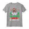 Be Nice to the Visual Merchandiser Santa Christmas Maglietta - Fun Xmas Theme Design - Perfect Gift Idea for Partner, Dad, Mom, Wife, or Husband