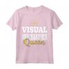 Divertente VISUAL MERCHANDISER Queen Maglietta - Regalo Unico per Visual Merchandisers - Ideale per Natale, Ringraziamento o Anniversari